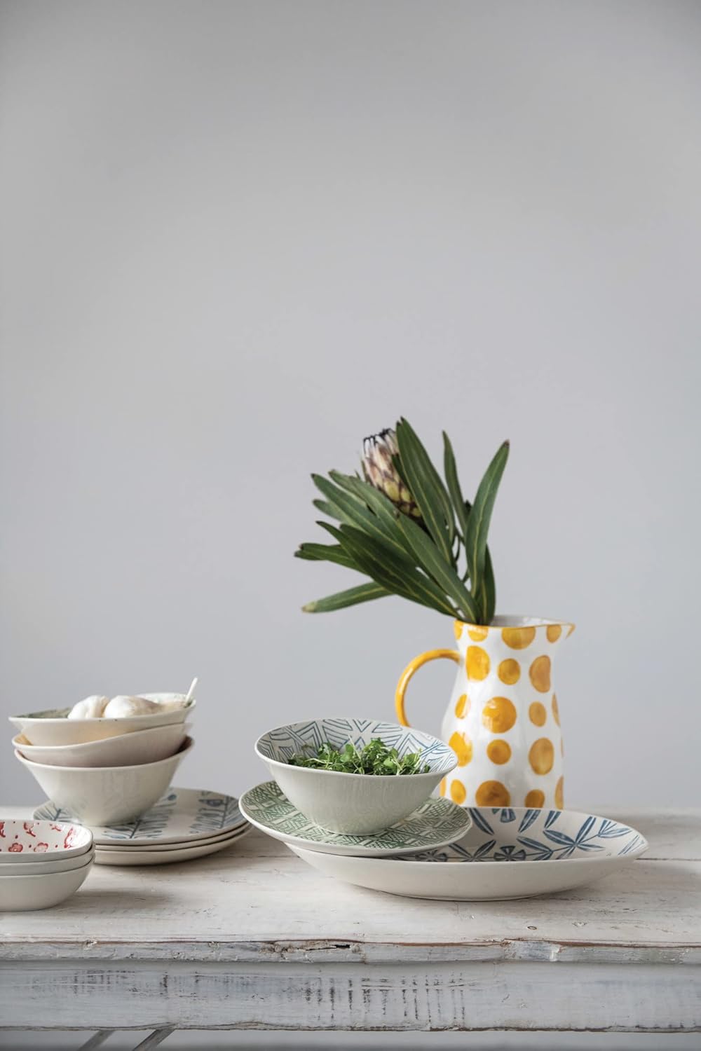 Hand Painted Stoneware Platter
