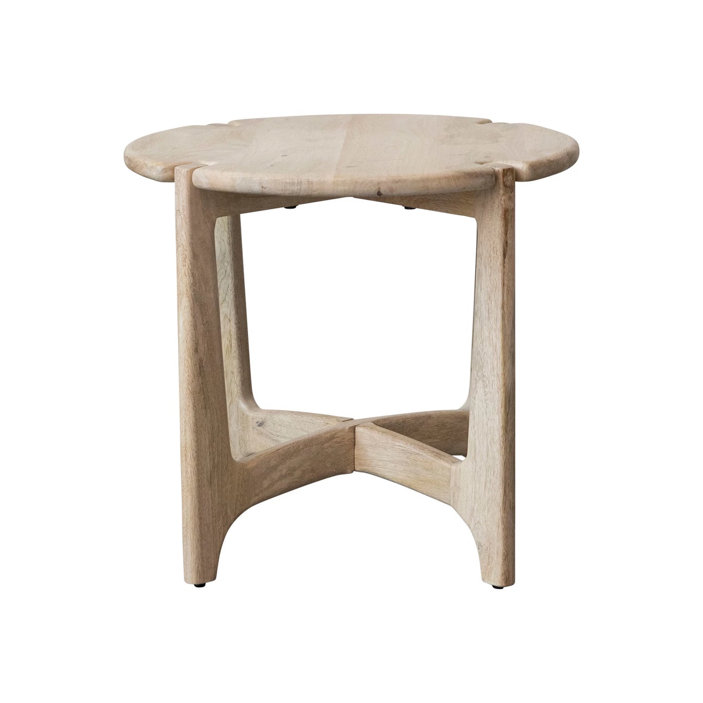 Mango Wood Table w/ Interlocking Base