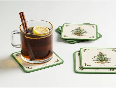 VINTAGE Christmas Holiday Coasters