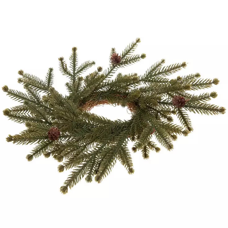 Mini Wreath w. Pinecones