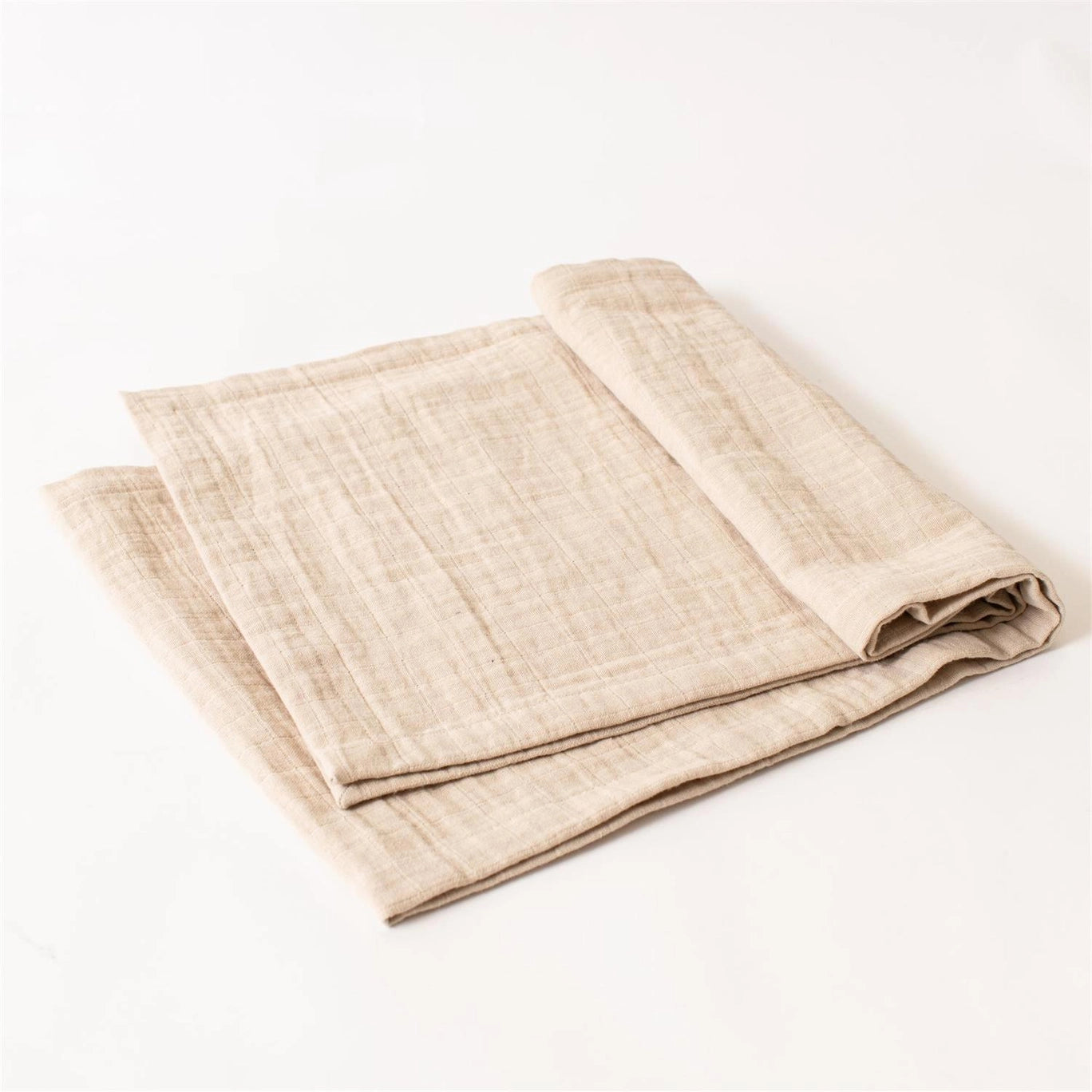 Tan Double Weave Table Runner