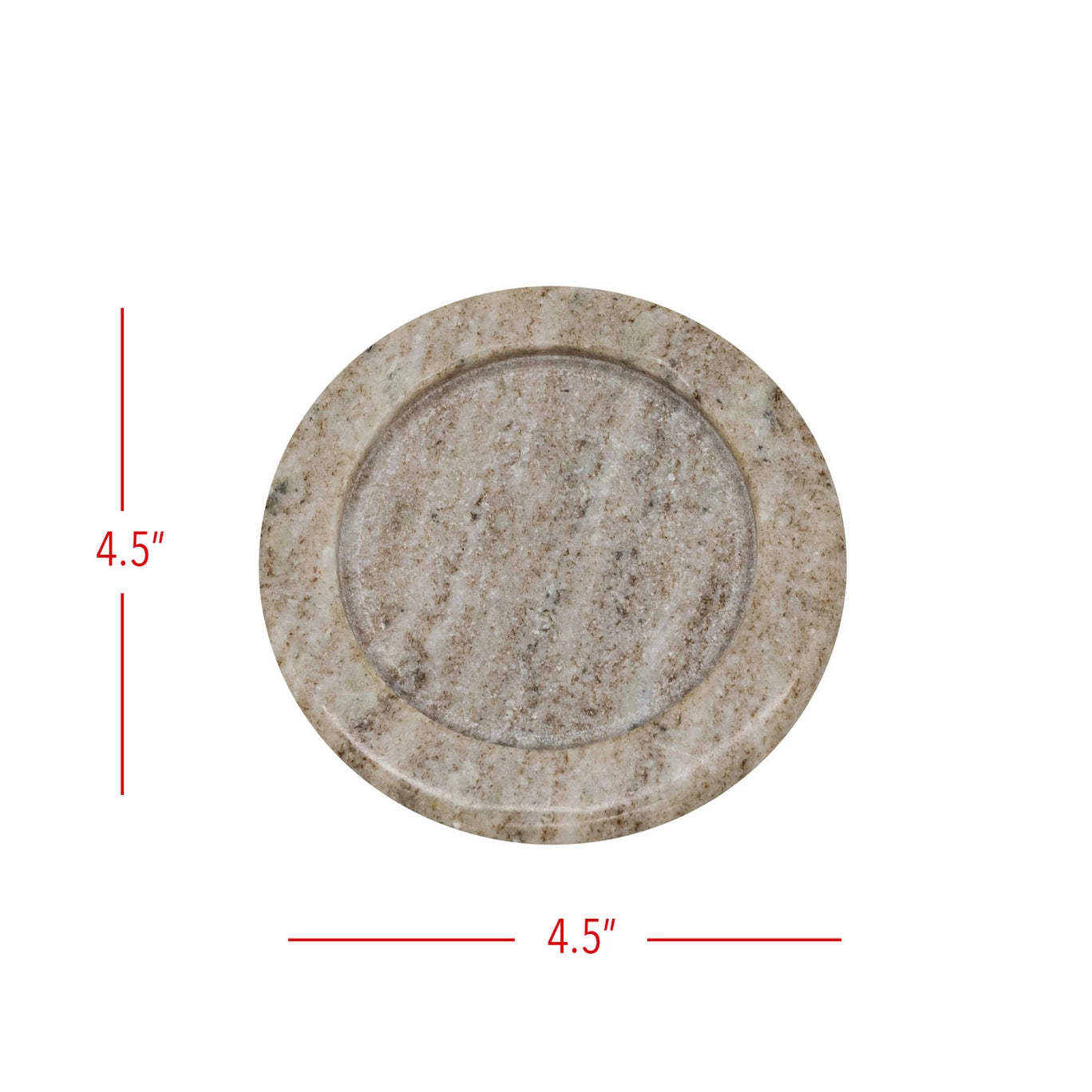 Soren Beige Marble Spoon Rest