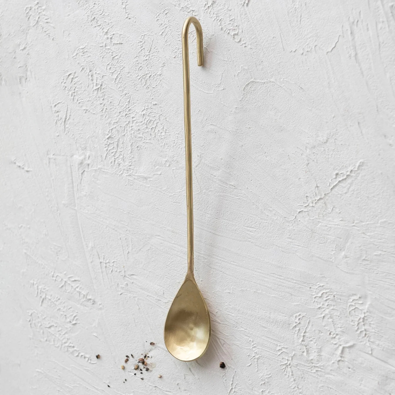 Hand-Forged Brass Jar Spoon