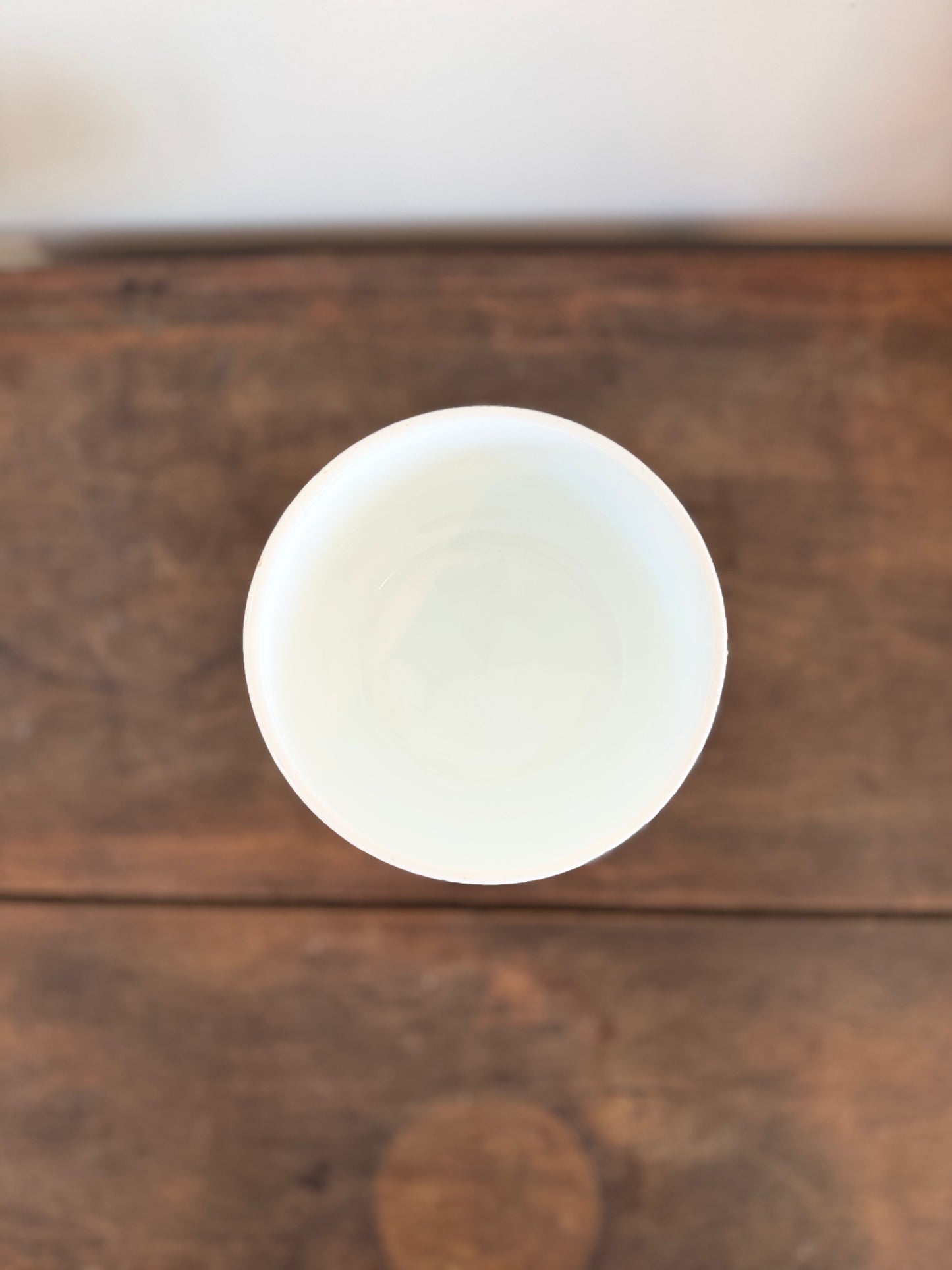 Vintage Milk Glass Planter I FTD Oak Leaf 1978 Compote I