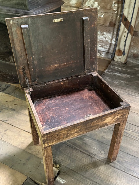 Vintage Leather Stool