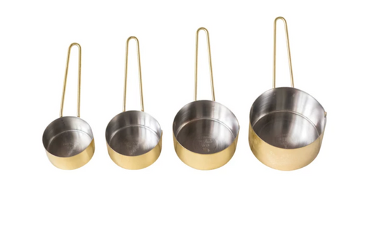 Stainless Steel Measuring Cups, Set of 4