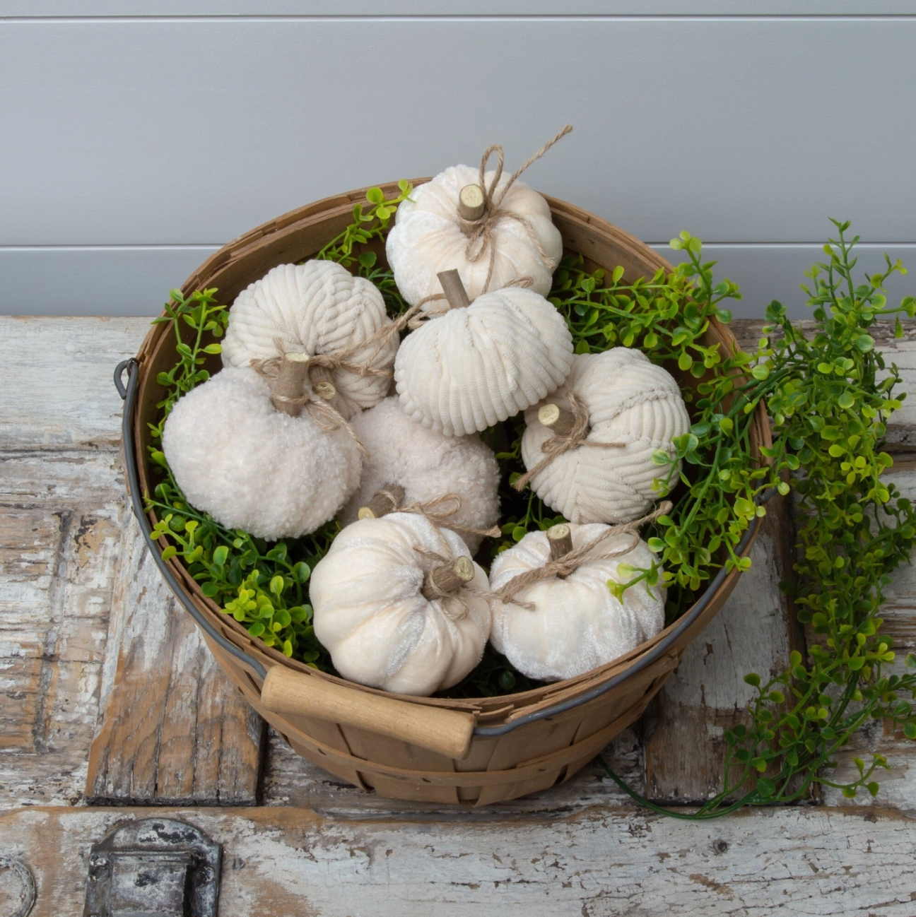 Creamy Soft Fabric Pumpkins