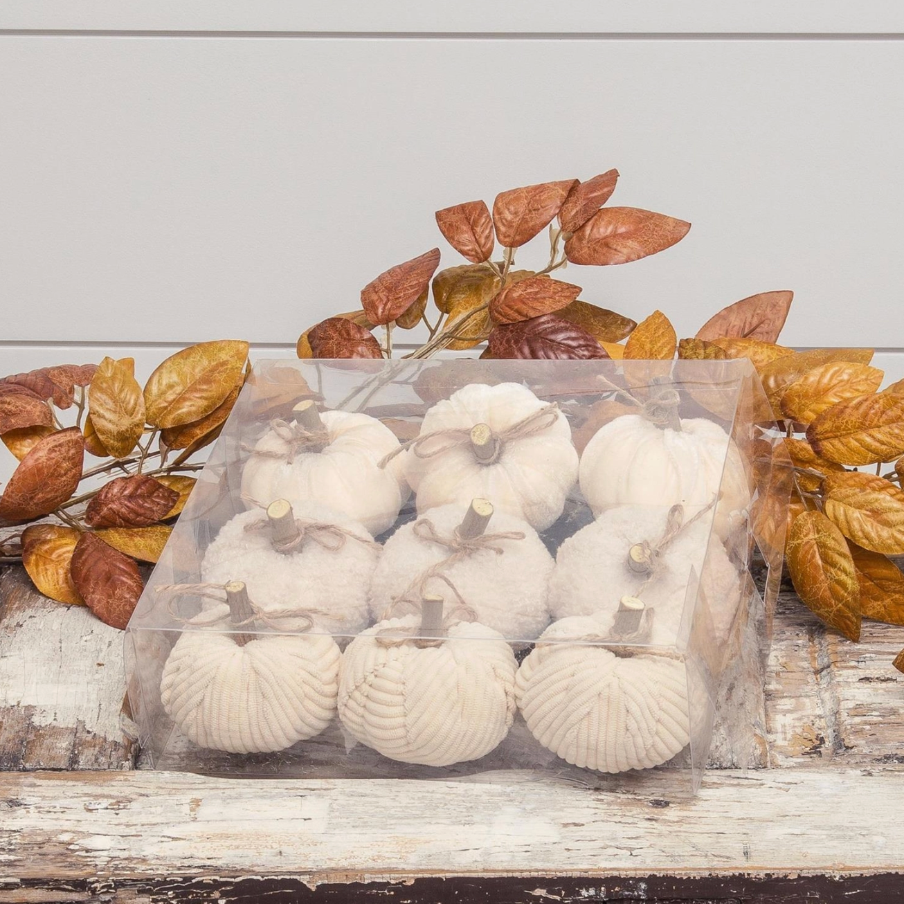 Creamy Soft Fabric Pumpkins