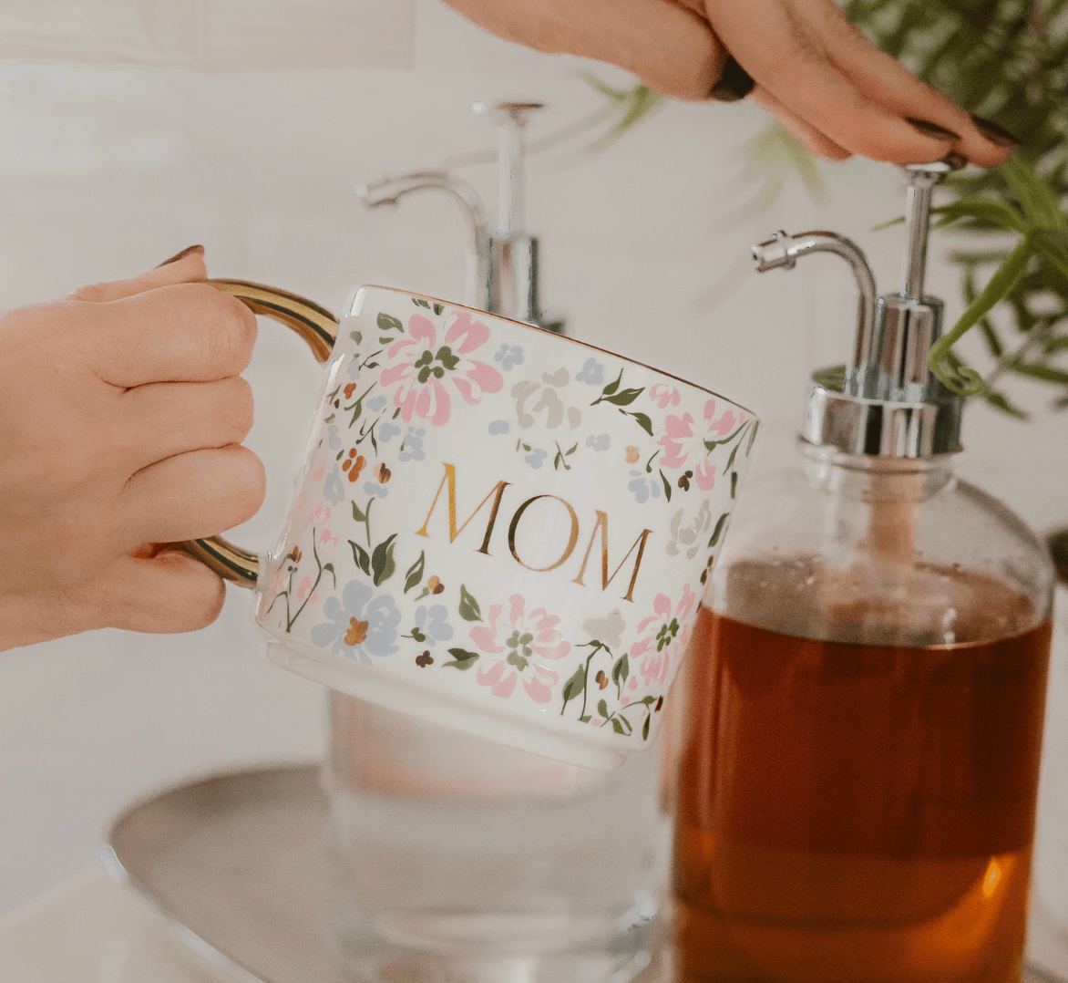 Floral Mom Coffee Mug
