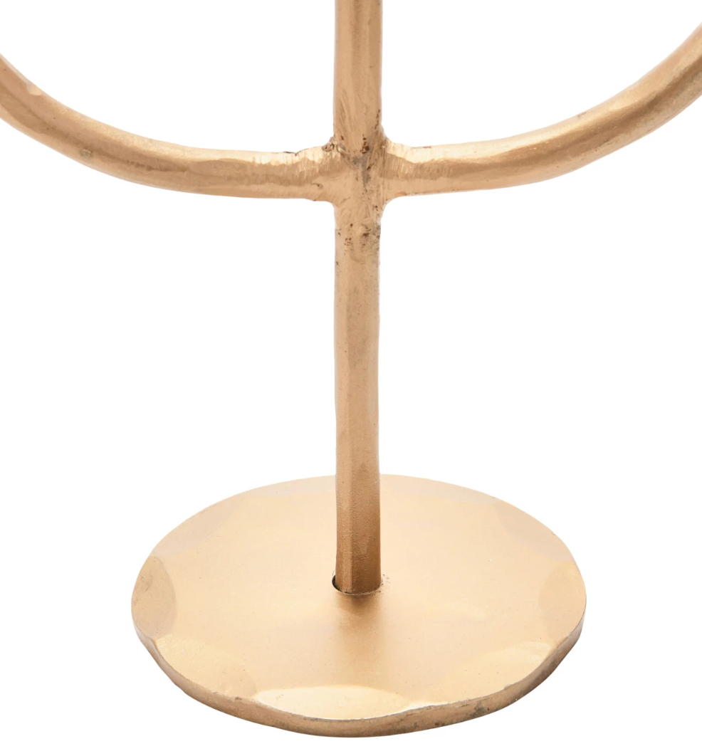 Matte Gold Candelabra