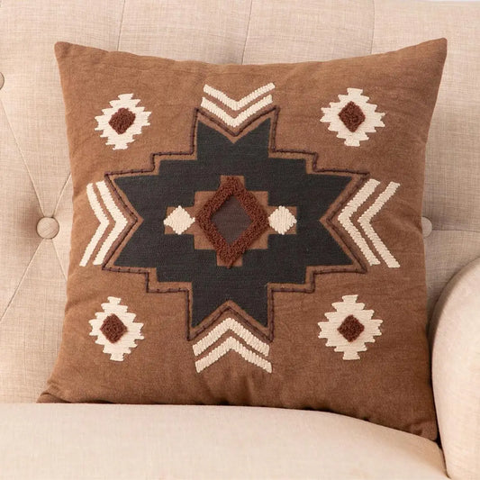 Pillow Southwestern, Rust 16"