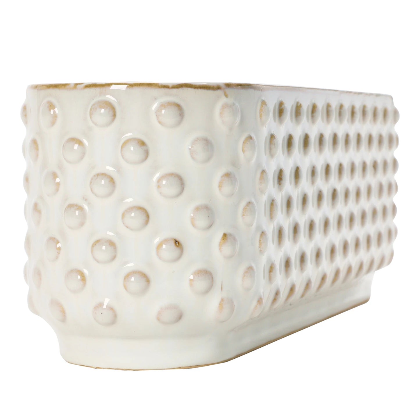 Hobnail Window Planter with 3 Sections