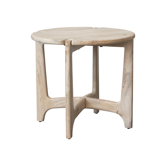 Mango Wood Table w/ Interlocking Base