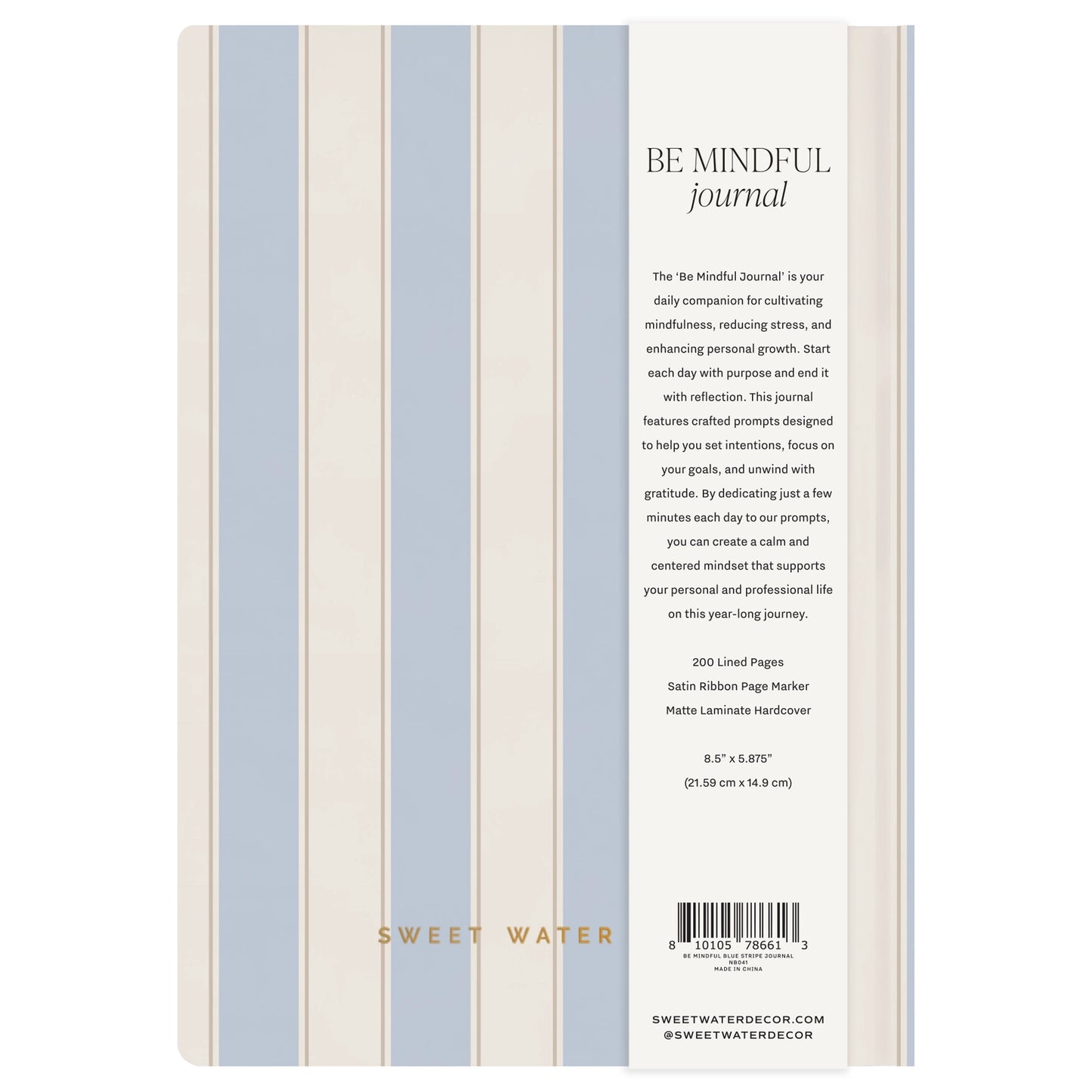 Be Mindful Prompted Journal