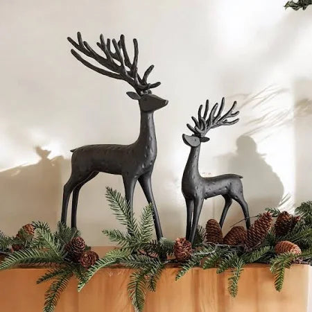 Black Resin Reindeer